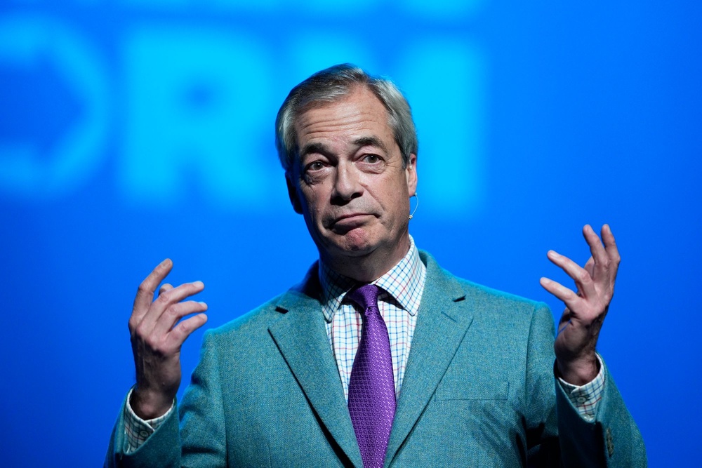 Mr Farage’s party received the largest amount of donations between July and September (PA)