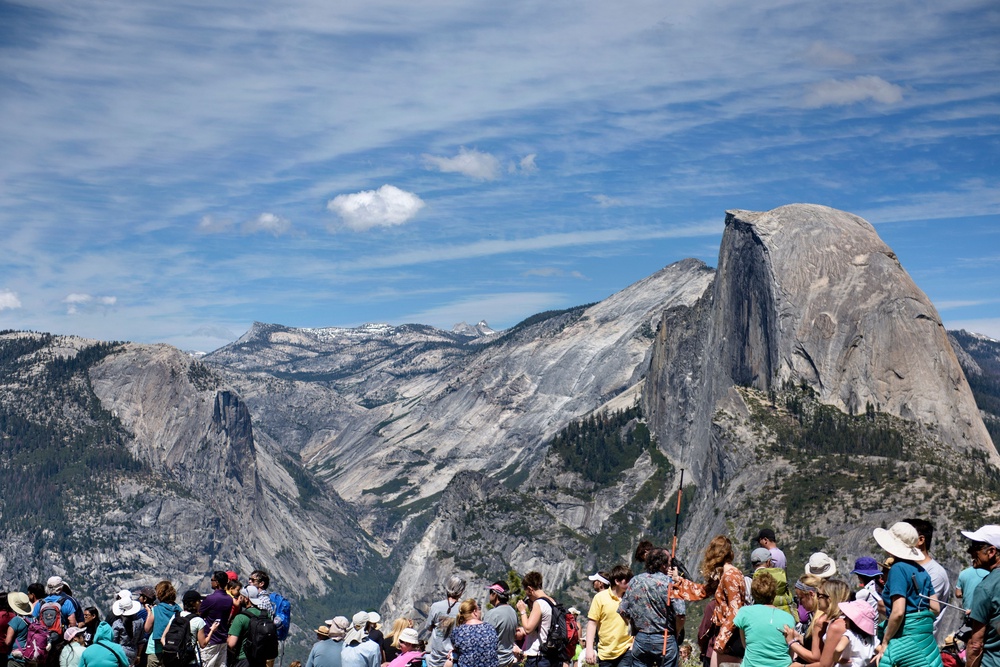 Critics of the project say it will make the already busy park much more congested. The developer says building new lodging would help ease congestion (AFP/Getty)