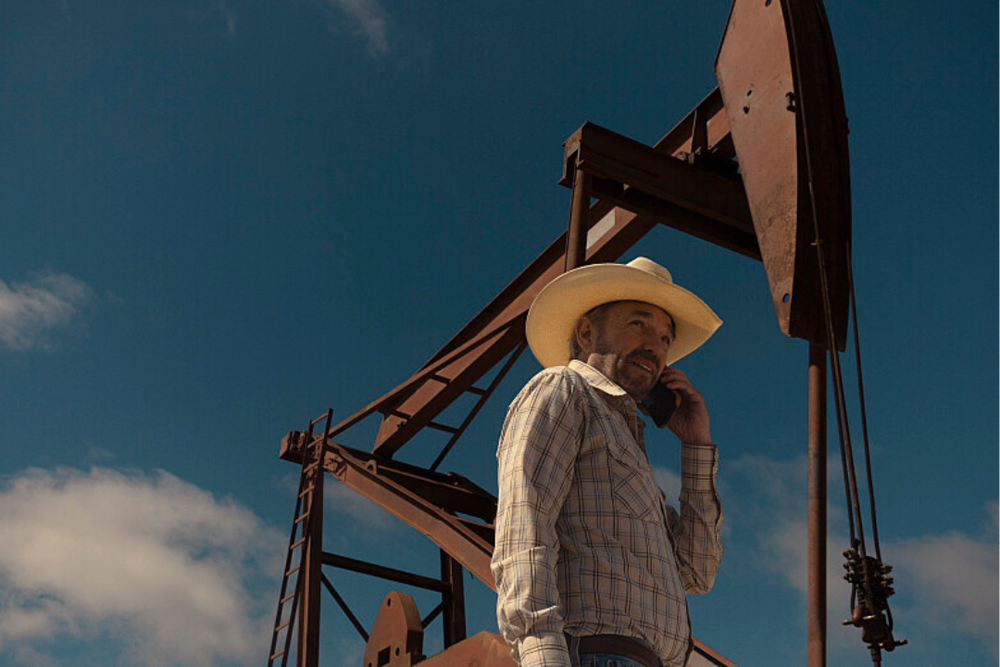 Billy Bob Thornton as crisis executive Tommy Norris in ‘Landman’ (Paramount+)