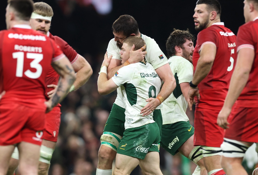 Image from: South Africa v Wales LIVE: Springboks cruise to dominant victory over outclassed visitors