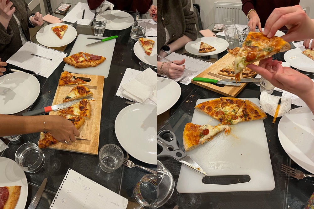 We got really got stuck in our quest to find the best pizza (Alice Reynolds/The Independent)