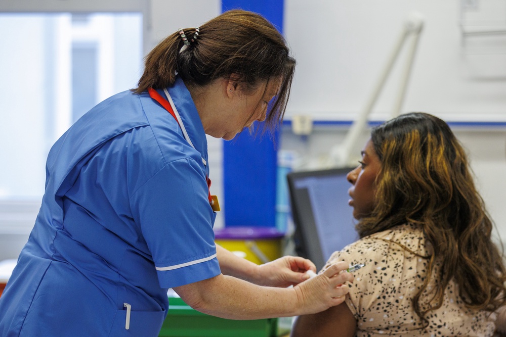 Those over the age of 65, pregnant people, and those with certain health conditions are all eligible for a free flu jab (file photo) (PA Wire)