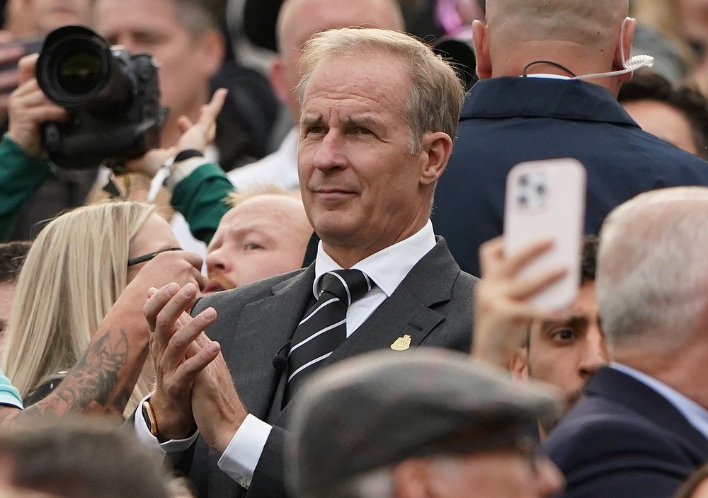 Newcastle CEO David Hokpinson helped negotiate a relatively small fine for the club (PA)