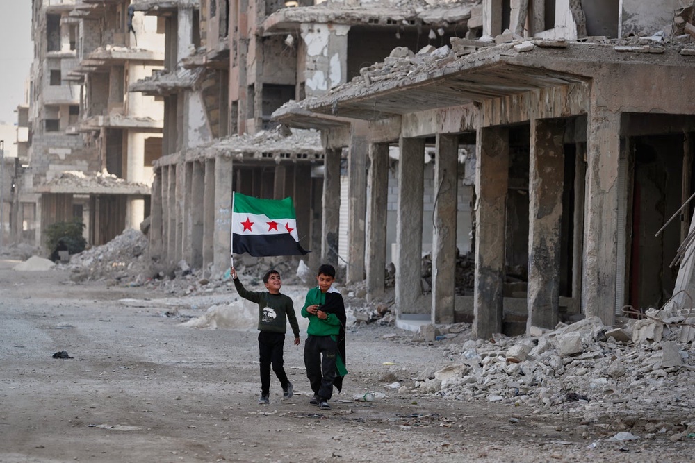 Syrians celebrate a year after Bashar Assad’s fall, in photos