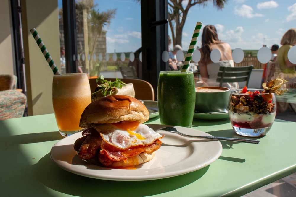 Food at the SeaSpace cafe was excellent – and very Instagrammable (SeaSpace)