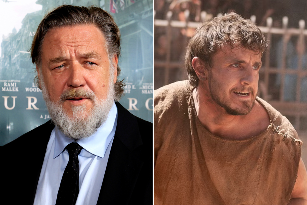 Russell Crowe shares honest assessment of why Gladiator 2 failed to