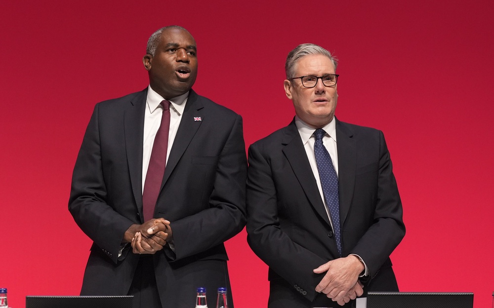 David Lammy and Sir Keir Starmer (Danny Lawson/PA) (PA Wire)