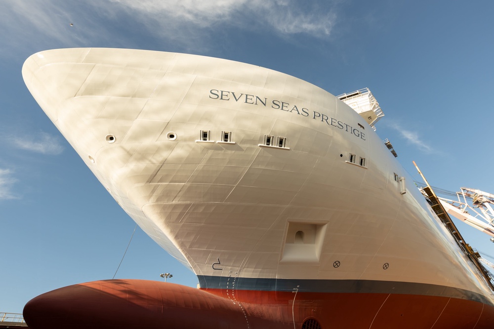 Seven Seas Prestige is being built at the Fincantieri shipyard in Italy (Regent Seven Seas)
