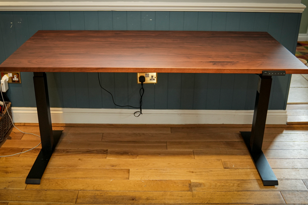 The settings enable you to adjust the desk exactly to your needs (Alastair Jennings/The Independent)