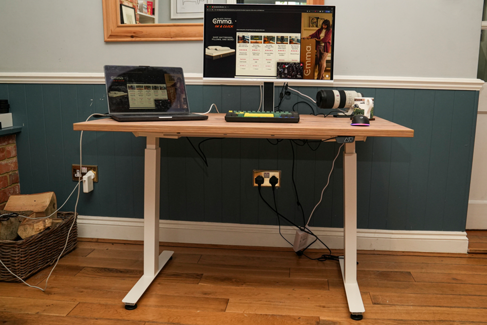 This works well for the casual work from home setup (Alastair Jennings/The Independent)