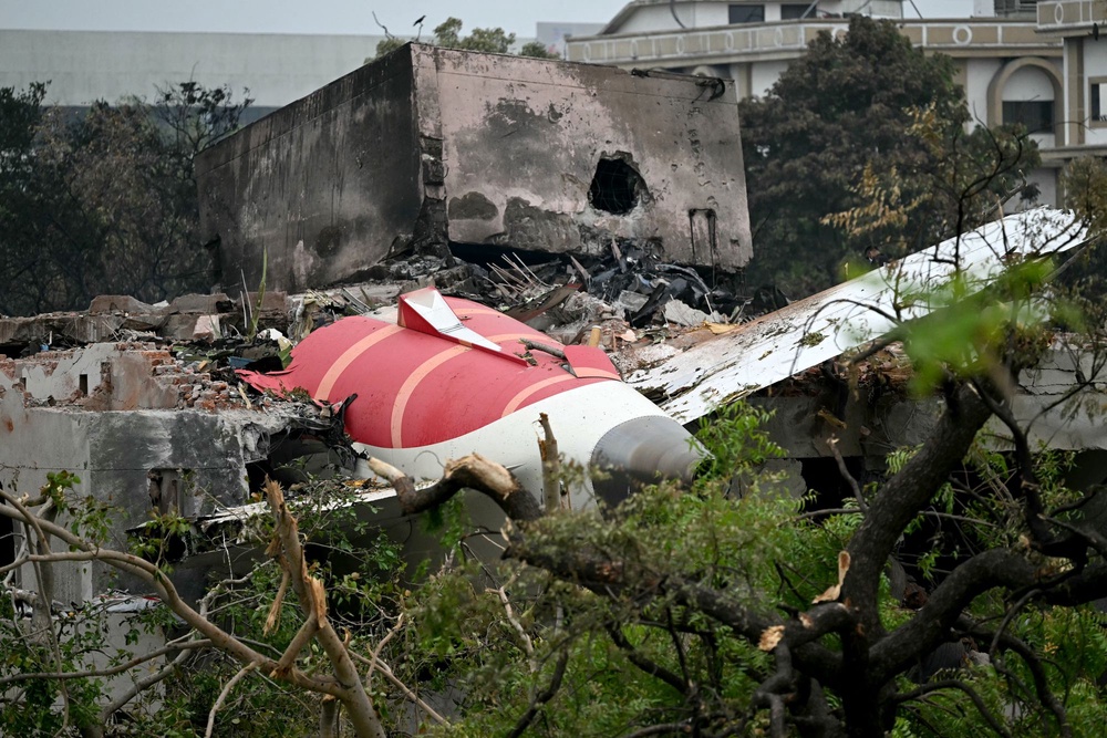 Alongside 241 passengers and crew, 19 people were killed on the ground after Air India flight AI171 crashed (AFP/Getty)