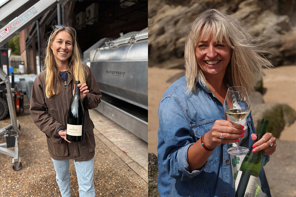 Katie and Elly have spent years working in the wine industry (Katie Brook/Elly Owen)