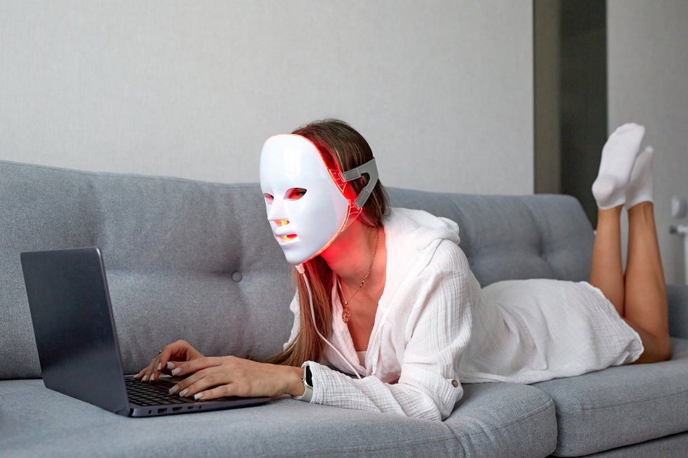 An LED mask has become something of a beauty status symbol over the past few years (Getty/iStock)