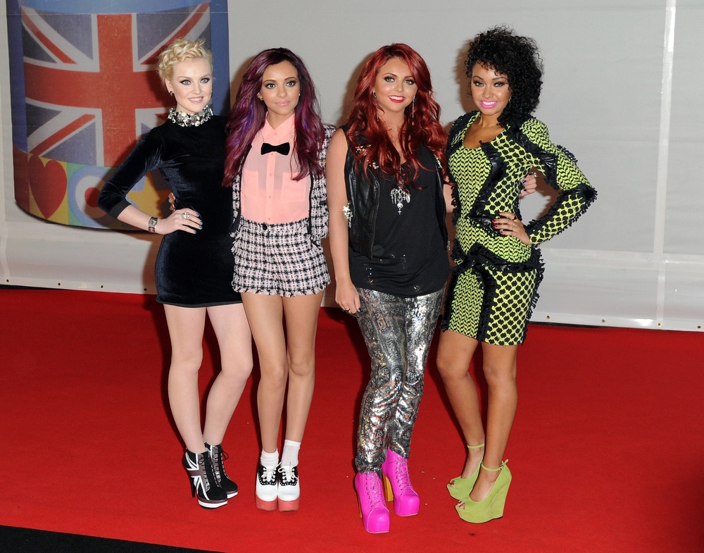 Perrie Edwards, Jade Thirlwall, Jesy Nelson and Leigh-Anne Pinnock all became huge stars after the popular girl band won talent show The X Factor in 2011 (Getty Images)