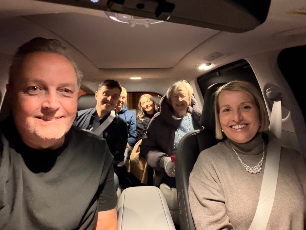 Six adults enjoyed a luxury journey in comfort in the Hyundai Ioniq 9 (Steve Fowler)