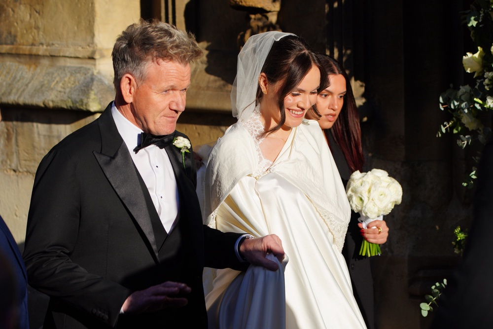 Peaty-Ramsay’s father-on-law is now Gordon Ramsay after marrying the TV chef’s daughter Holly (Ben Birchall/PA Wire)