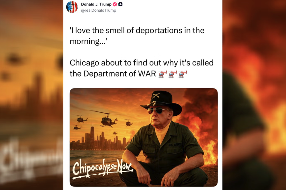 Politicians are increasingly embracing AI images in their messaging, especially Donald Trump (@realDonaldTrump/Truth Social)