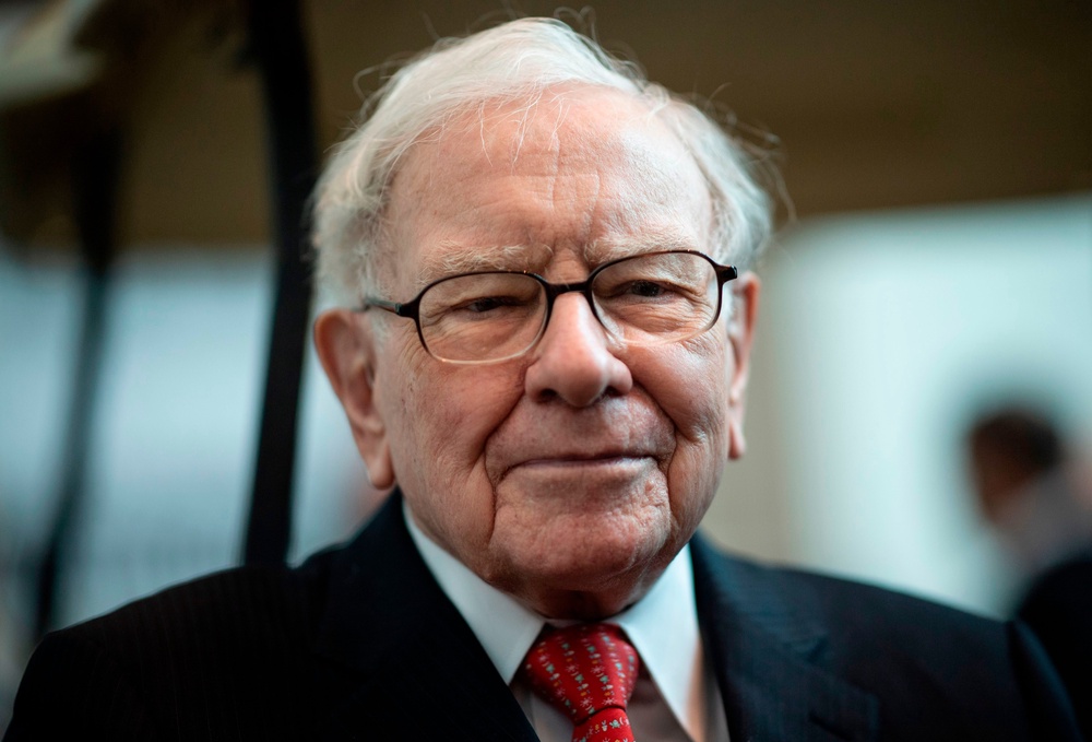 Warren Buffett, in his final year as CEO of Berkshire Hathaway was paid $25.1 milllion (AFP/Getty)