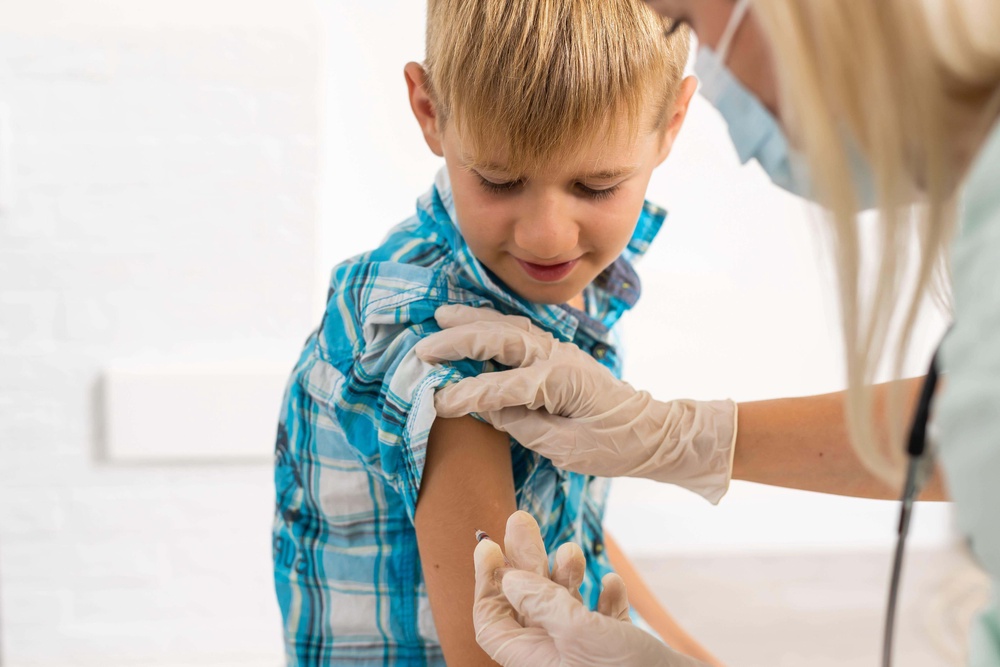 The UKHSA highlighted that the majority of those affected by measles were unvaccinated children aged 10 and under (Alamy/PA)