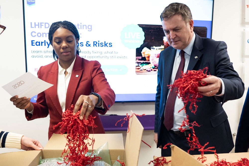 Kemi Badenoch with shadow chancellor Mel Stride (PA)