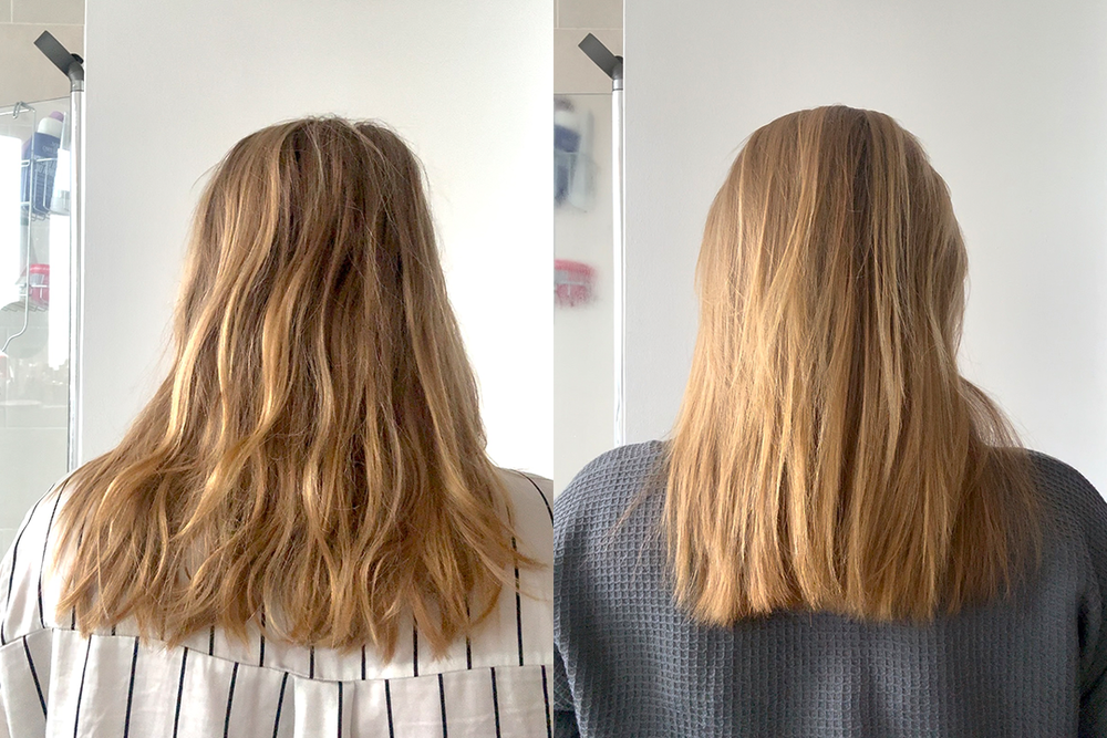 There was no denying the effect this had on my heat damaged strands (Lucy Smith/The Independent)