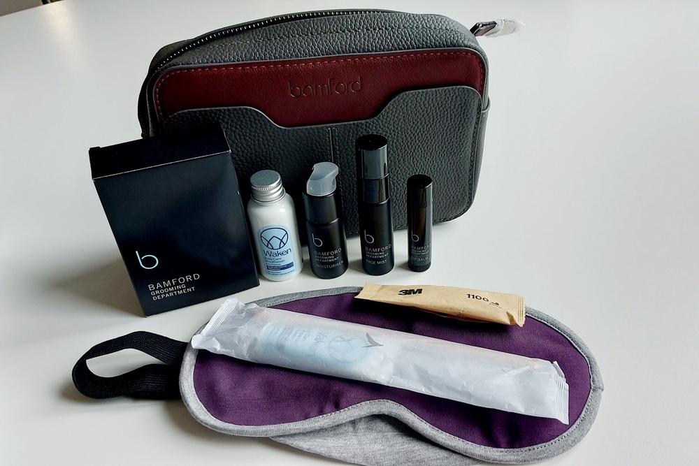 Cathay offers a ‘premium amenity kit for a premium cabin’ (Ted Thornhill)