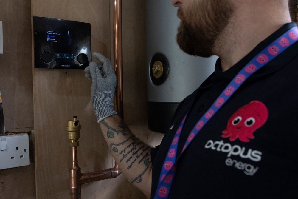 According to the supplier, the data shows that 80 per cent of customers paid less to heat their homes over the past year than they would have with a gas boiler (Ryan Jenkinson/Octopus Energy)