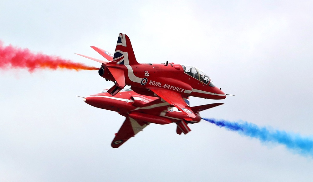 The RAF Red Arrows have had to pull out of a string of summer events (PA)