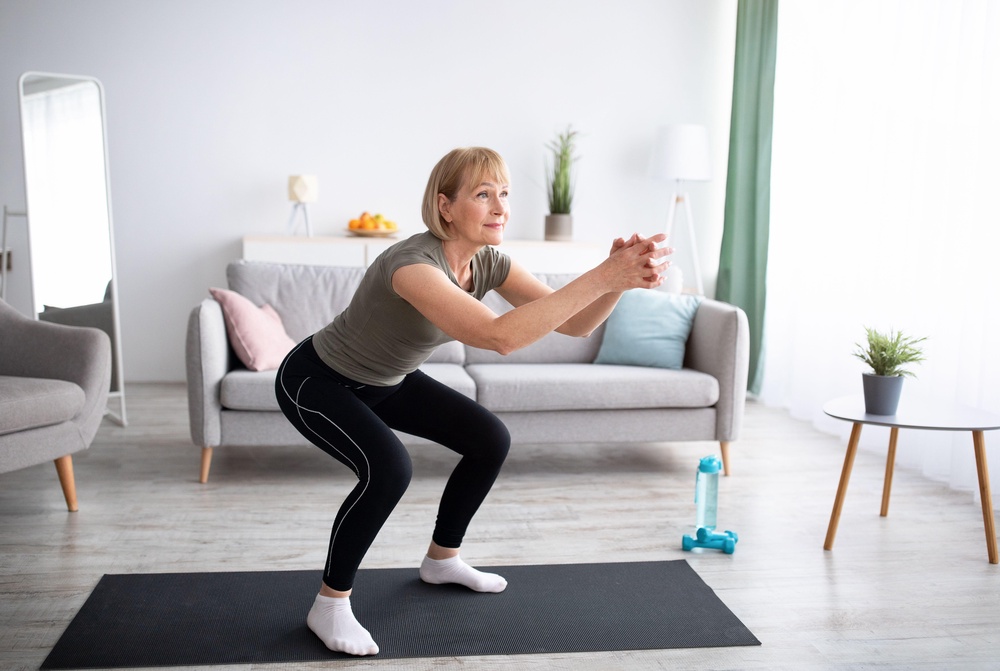 Squats can reactivate your glutes and legs (Alamy/PA)