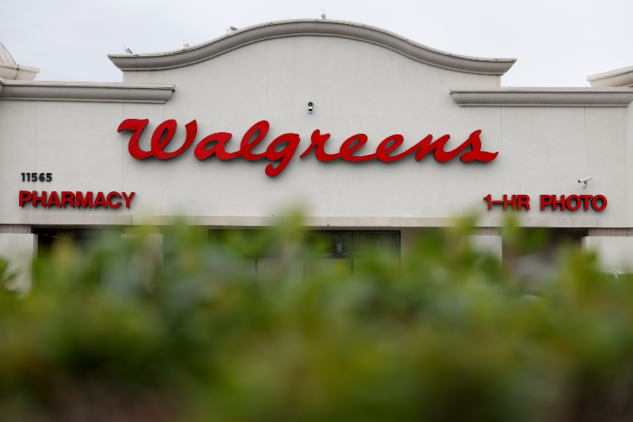 Walgreens says it offers COVID shots without a prescription in all but two states, Arizona and Oregon, but can provide doses for children as young as 3 in some states while others have higher age limits (Getty)