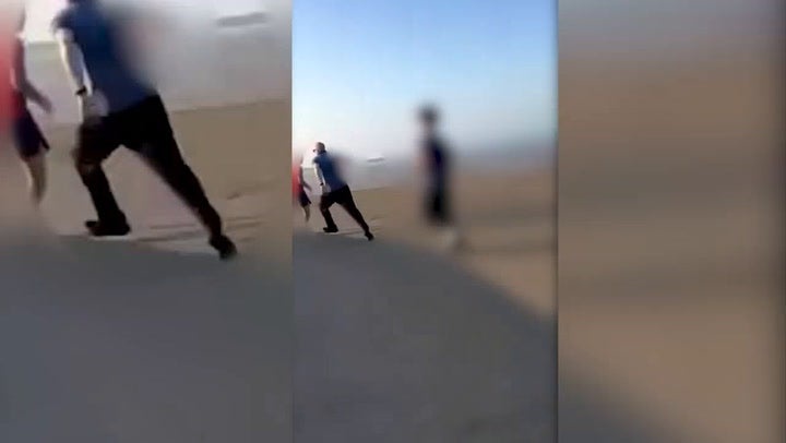 Footage played in court allegedly shows Alexander Cashford attack (CPS)