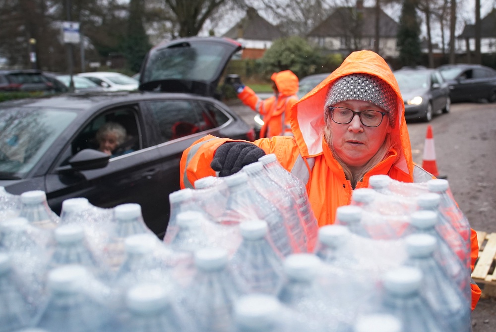 Some residents have faced water outages in Kent and parts of Sussex (Gareth Fuller/PA) (PA Wire)