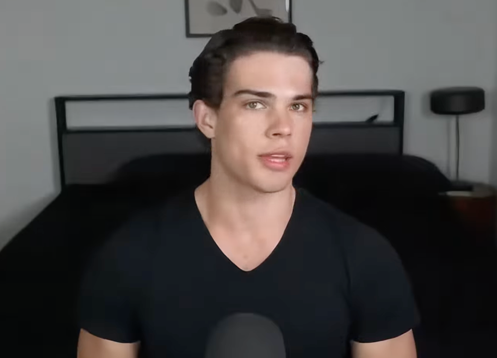 Braden Peters posts online under the moniker Clavicular (YouTube/ Clavicular)