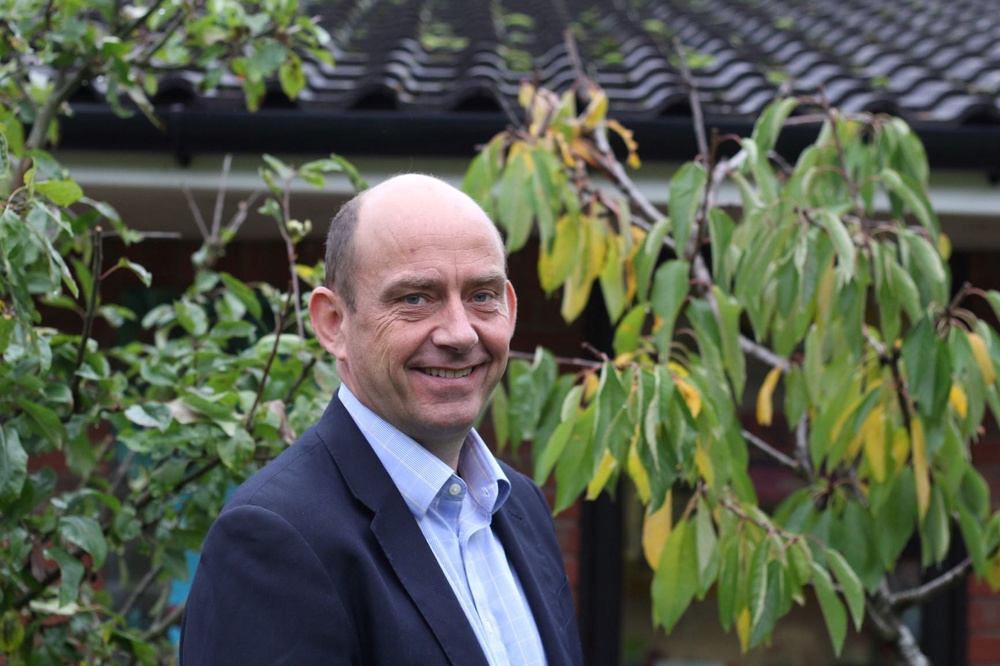Toby Porter said it now ‘harder than ever before for people to get the end-of-the-life care they need’ (Hospice UK)