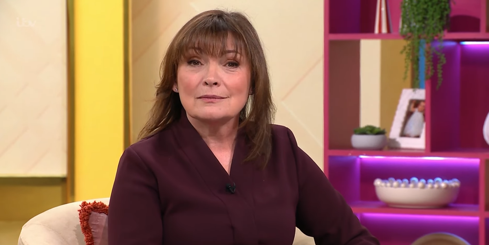 Lorraine Kelly has been a staple of UK daytime TV for more than 40 years (ITV/YouTube)
