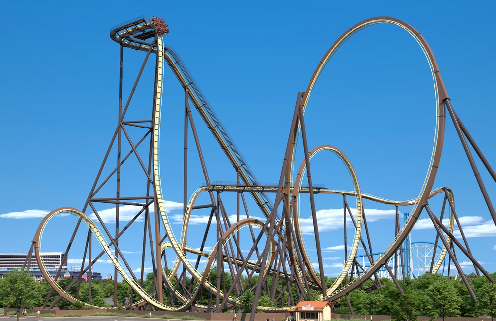 Tormenta Rampaging Run at Six Flags Over Texas opens June 26 (Six Flags Over Texas)