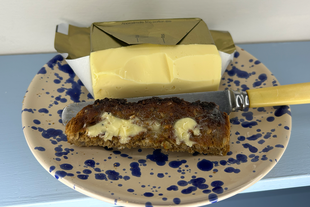 This is a good everyday and baking butter (Emma Henderson/The Independent)