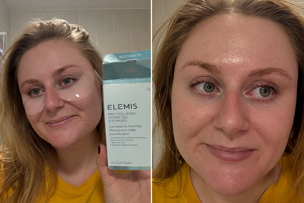 These feel like an ice bath for the under-eye area (Lucy Smith/The Independent)