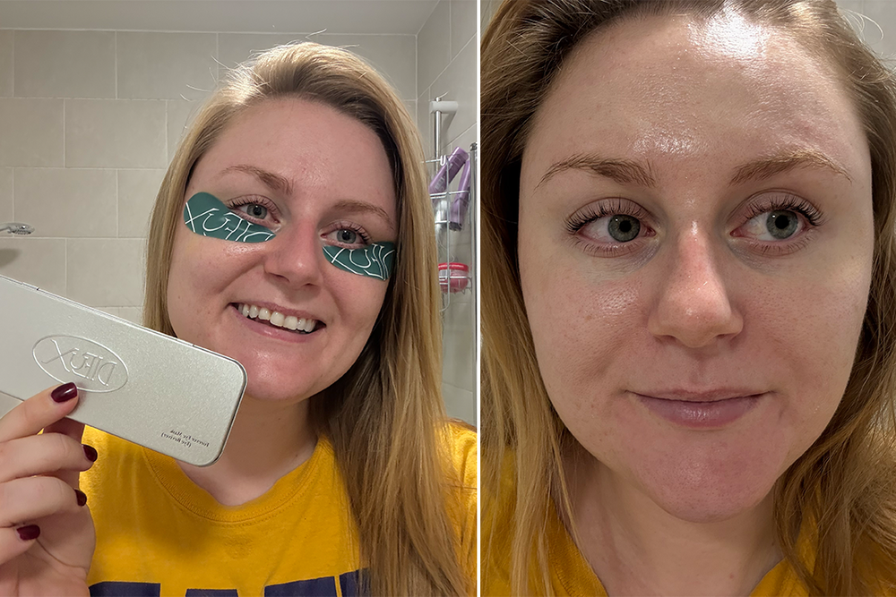 The silicone creates a seal to ensure you get the most of your skincare (Lucy Smith/The Independent)