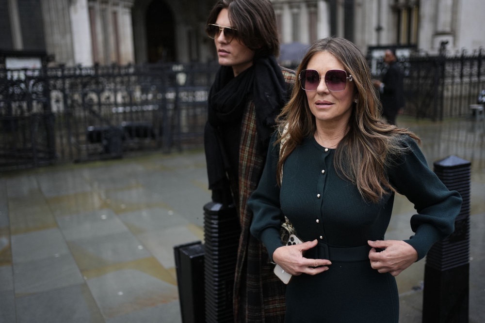 Actress Elizabeth Hurley was among those who accused ANL of unlawful information gathering (PA)