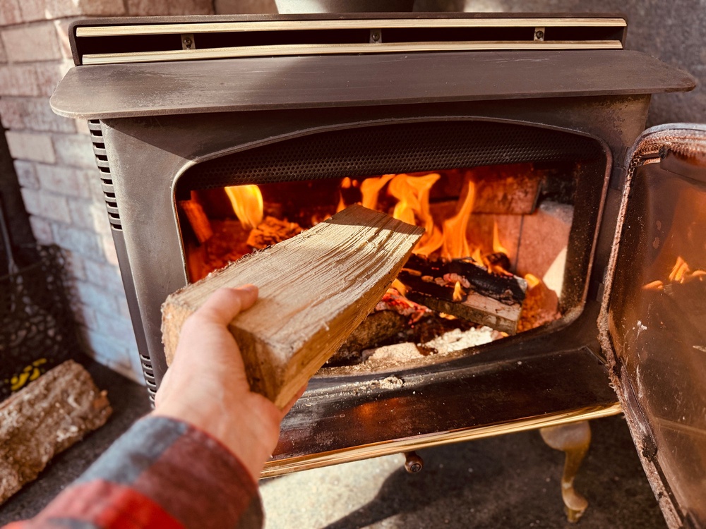 Researchers warned burning wood indoors could cause damage akin to cigarette smoke (Getty/iStock)