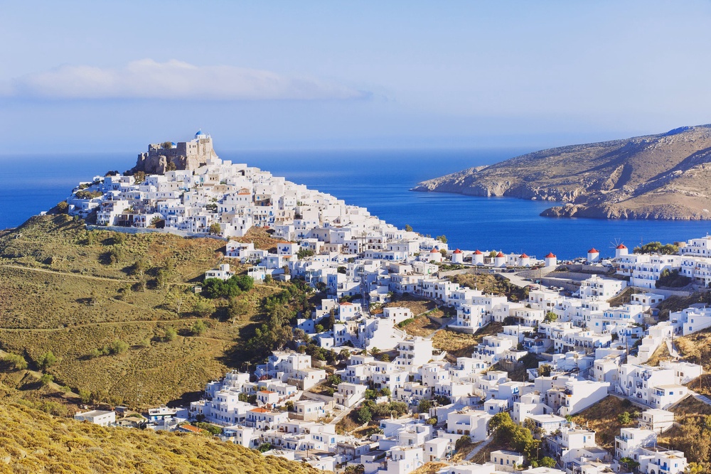 Querini Castle, located on the highest point of Chora, the main town of Astypalaia (Getty/iStock)
