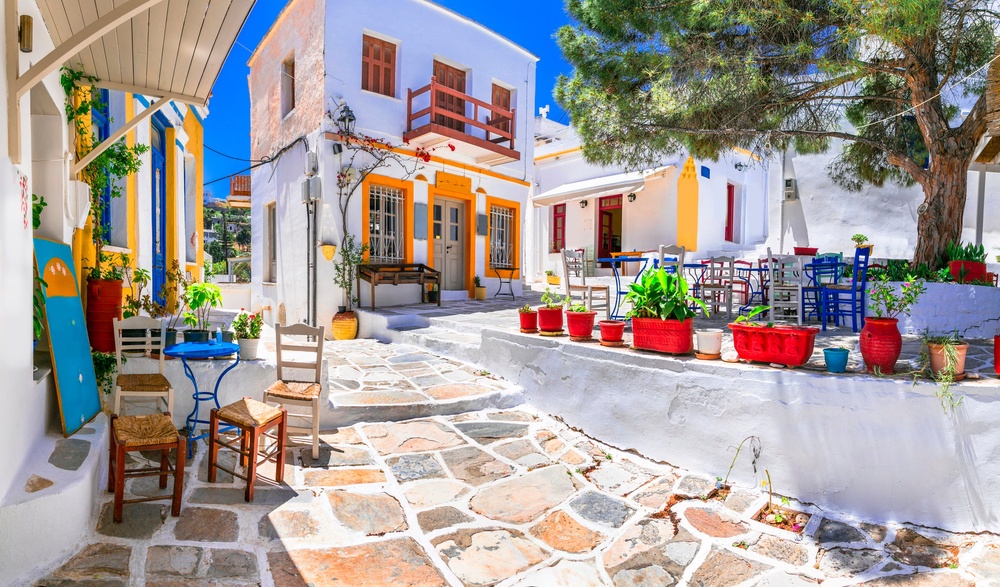 Paros is a spellbinding island with room to breathe and home to the cute village of Lefkes (Getty/iStock)