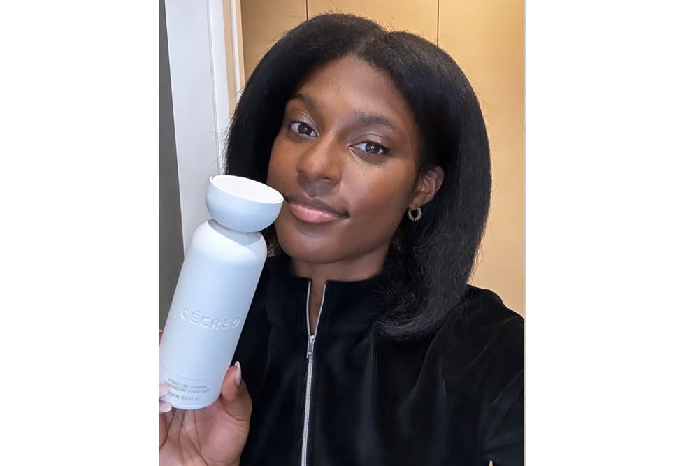 This shampoo is formulated with antioxidant-rich African oil blend and hyaluronic acid, for max hydration (Sheilla Mamona/The Independent)