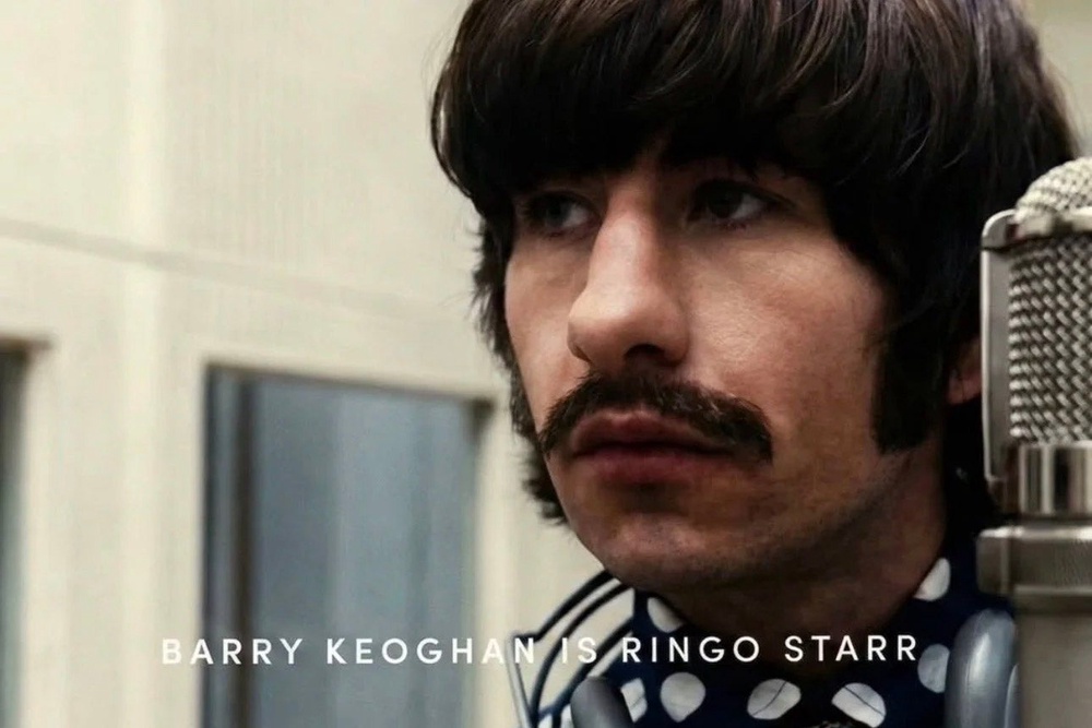 Barry Keoghan as Ringo Starr in Sam Mendes’s Beatles biopic (Instagram/@lipaliverpool)
