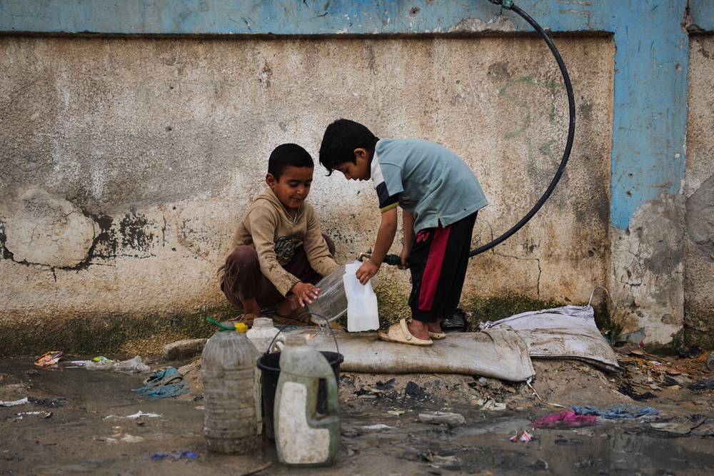 Kids OR hopes to bring health facilities to help children in Gaza (Abdel Kareem Hana/AP) (AP)