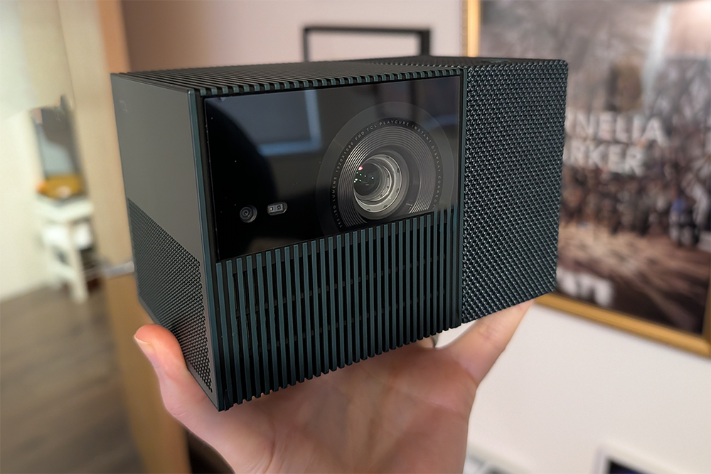 It boasts a 3h battery life and outdoor-ready ruggedness (Steve Hogarty/The Independent)