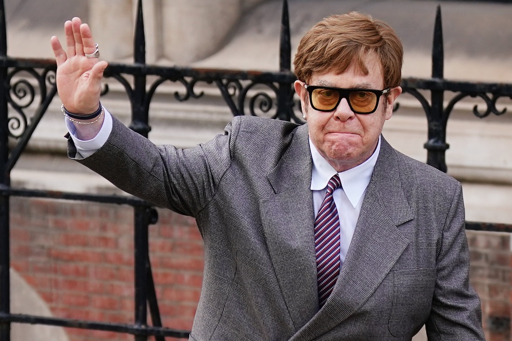 Sir Elton John is among the household names who appear in the annual survey (PA)