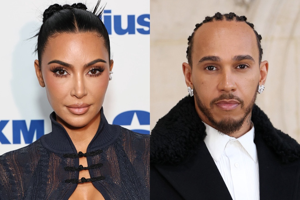 The reality star recently entered into a relationship with Formula 1 driver Lewis Hamilton (Getty)