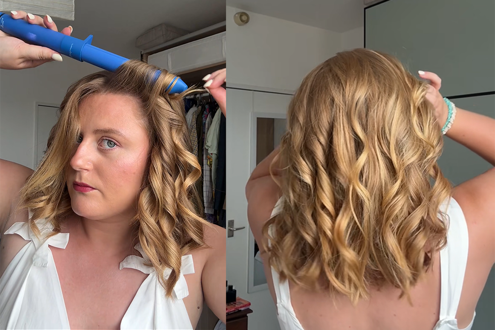 This wand creates defined curls that genuinely last (Lucy Smith/The Independent)